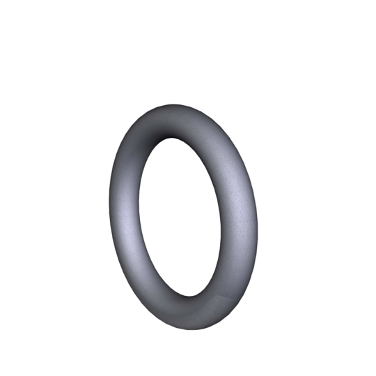 Titanium Sail Ring 5/8 X 3 inch I.D. X 4-1/4 inch O.D., Machined with Sandblasted Finish
